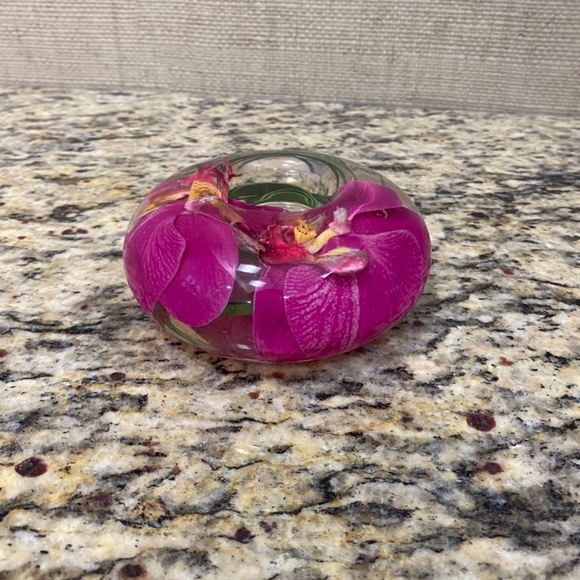 Authentic Emilio Robba orchid tea candle holder - Picture 4 of 6